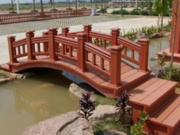 木塑亭子、廊架、橋